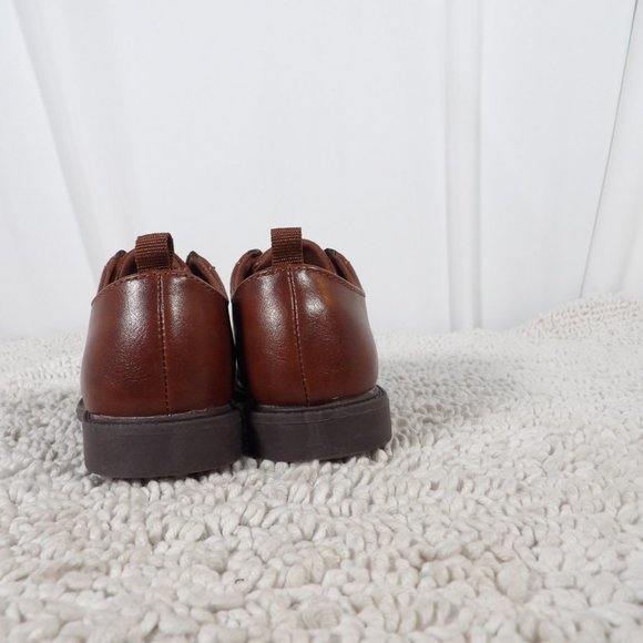 Carter's Boys Spencer Dress Brown Shoes Size 7 - Picture 4 of 8